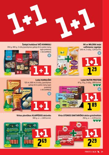 IKI akcijų leidinys Nr. 33 nuo rugpjūčio 10 d.