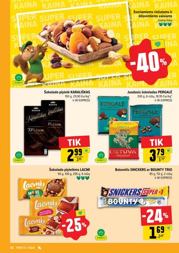IKI akcijų leidinys Nr. 33 nuo rugpjūčio 10 d.