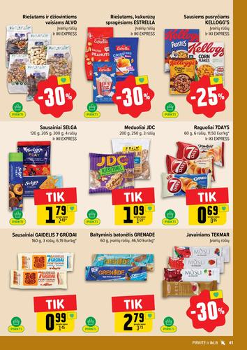 IKI akcijų leidinys Nr. 33 nuo rugpjūčio 10 d.
