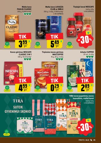 IKI akcijų leidinys Nr. 33 nuo rugpjūčio 10 d.