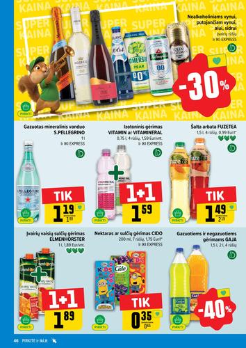 IKI akcijų leidinys Nr. 33 nuo rugpjūčio 10 d.