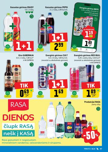 IKI akcijų leidinys Nr. 33 nuo rugpjūčio 10 d.