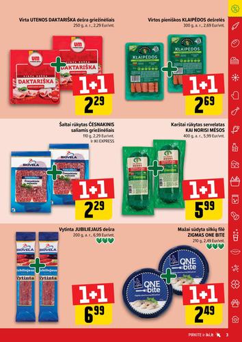 IKI akcijų leidinys "Daugiau yra pigiau Nr. 15" nuo balandžio 6 d.