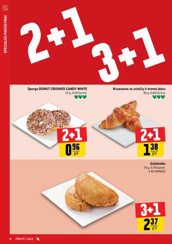 IKI akcijų leidinys "Daugiau yra pigiau Nr. 15" nuo balandžio 6 d.