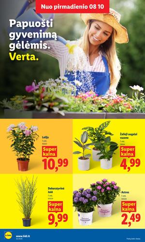 LIDL maisto akcijų leidinys nuo rugpjūčio 10 d.
