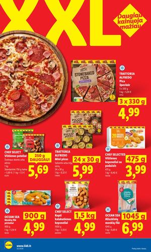 LIDL maisto akcijų leidinys nuo rugpjūčio 10 d.