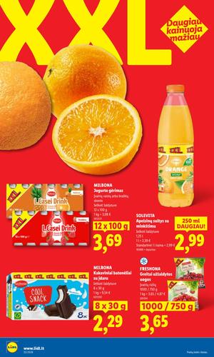 LIDL maisto akcijų leidinys nuo rugpjūčio 10 d.