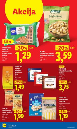 LIDL maisto akcijų leidinys nuo rugpjūčio 10 d.