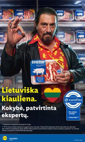 LIDL maisto akcijų leidinys nuo rugsėjo 28 d.
