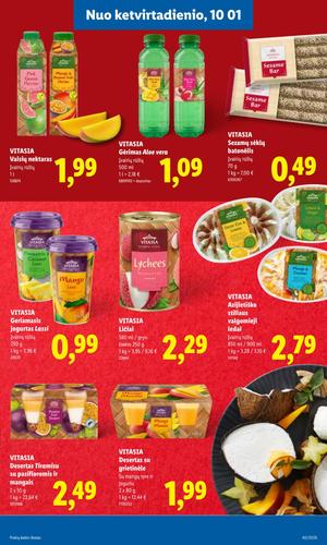 LIDL maisto akcijų leidinys nuo rugsėjo 28 d.