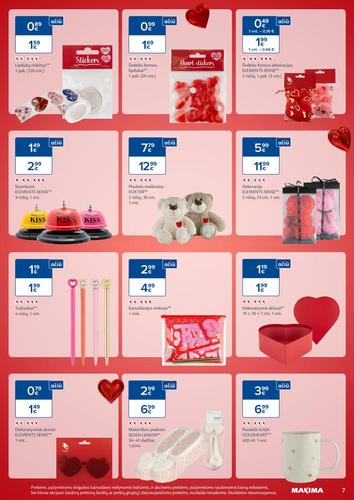 MAXIMA akcijų leidinys Nr. 7 nuo vasario 10 d.