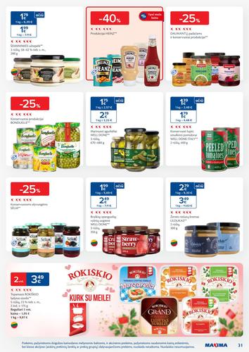 MAXIMA akcijų leidinys Nr. 7 nuo vasario 10 d.