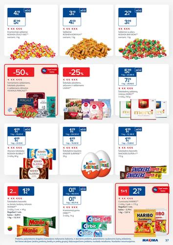 MAXIMA akcijų leidinys Nr. 7 nuo vasario 10 d.