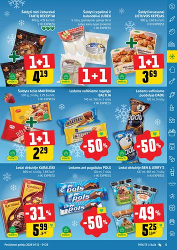 IKI akcijų leidinys Nr. 3 nuo sausio 12 d.