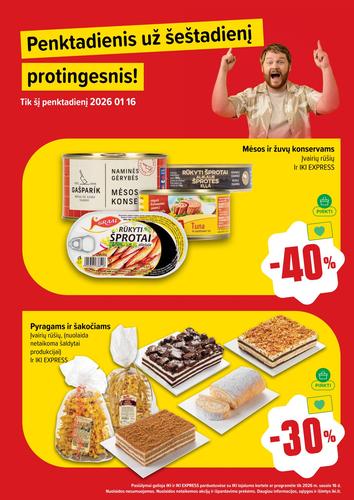 IKI akcijų leidinys Nr. 3 nuo sausio 12 d.