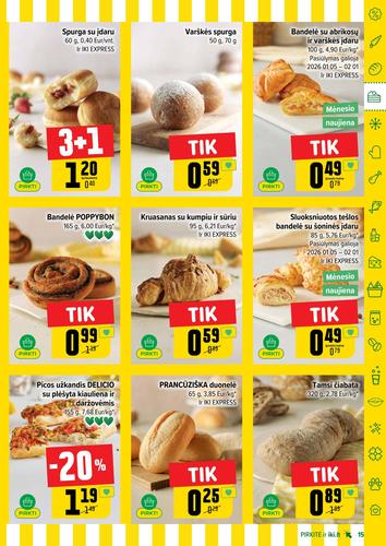 IKI akcijų leidinys Nr. 3 nuo sausio 12 d.