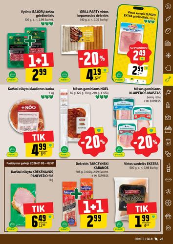 IKI akcijų leidinys Nr. 3 nuo sausio 12 d.