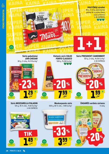 IKI akcijų leidinys Nr. 3 nuo sausio 12 d.