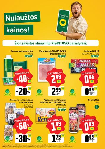 IKI akcijų leidinys Nr. 3 nuo sausio 12 d.