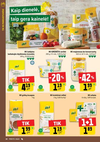 IKI akcijų leidinys Nr. 3 nuo sausio 12 d.