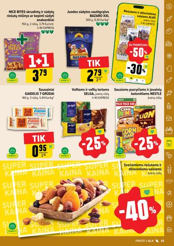 IKI akcijų leidinys Nr. 3 nuo sausio 12 d.