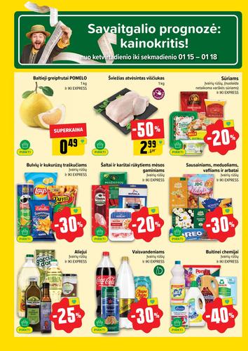 IKI akcijų leidinys Nr. 3 nuo sausio 12 d.