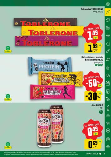 IKI akcijų leidinys "PIGINTUVO pasiūlymai Nr. 15" nuo balandžio 6 d.