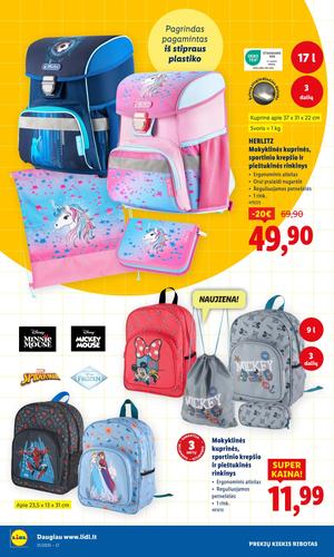 LIDL ne maisto prekių leidinys nuo liepos 28 d.