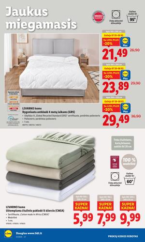 LIDL ne maisto prekių leidinys nuo liepos 28 d.