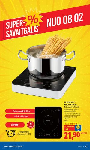 LIDL ne maisto prekių leidinys nuo liepos 28 d.