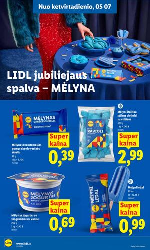 LIDL maisto akcijų leidinys nuo gegužės 18 d.