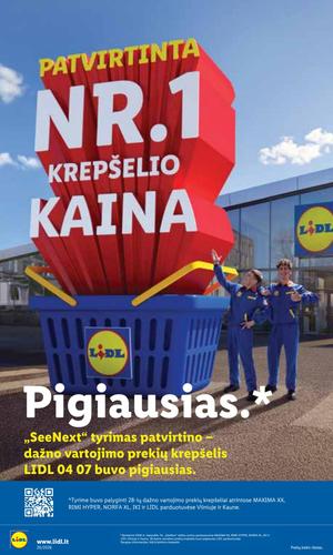 LIDL maisto akcijų leidinys nuo gegužės 18 d.