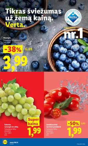 LIDL maisto akcijų leidinys nuo gegužės 18 d.