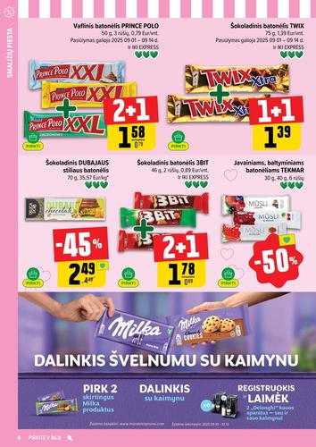 IKI akcijų leidinys "IKI Kaininis leidinys Nr. 37" nuo rugsėjo 8 d.
