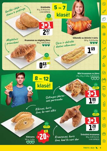 IKI akcijų leidinys "IKI Kaininis leidinys Nr. 37" nuo rugsėjo 8 d.