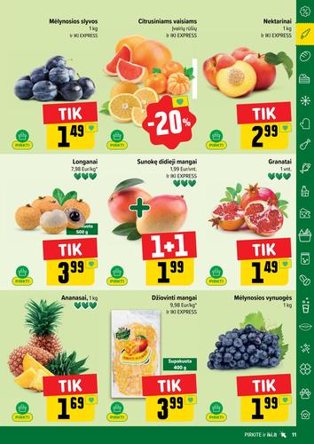 IKI akcijų leidinys "IKI Kaininis leidinys Nr. 37" nuo rugsėjo 8 d.