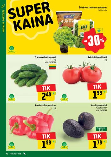 IKI akcijų leidinys "IKI Kaininis leidinys Nr. 37" nuo rugsėjo 8 d.
