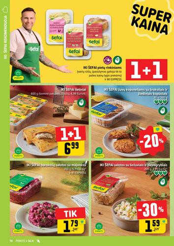 IKI akcijų leidinys "IKI Kaininis leidinys Nr. 37" nuo rugsėjo 8 d.