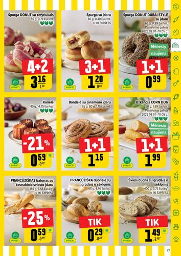 IKI akcijų leidinys "IKI Kaininis leidinys Nr. 37" nuo rugsėjo 8 d.