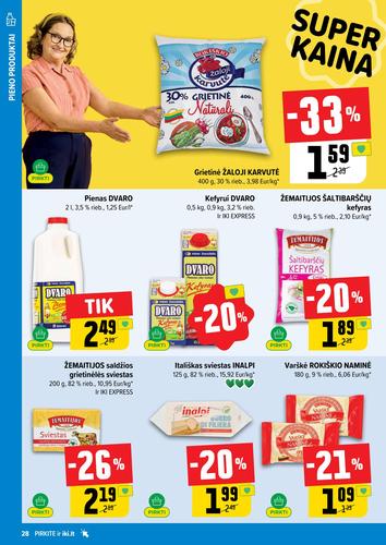 IKI akcijų leidinys "IKI Kaininis leidinys Nr. 37" nuo rugsėjo 8 d.