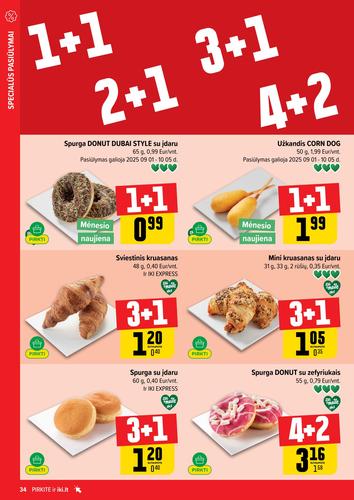IKI akcijų leidinys "IKI Kaininis leidinys Nr. 37" nuo rugsėjo 8 d.