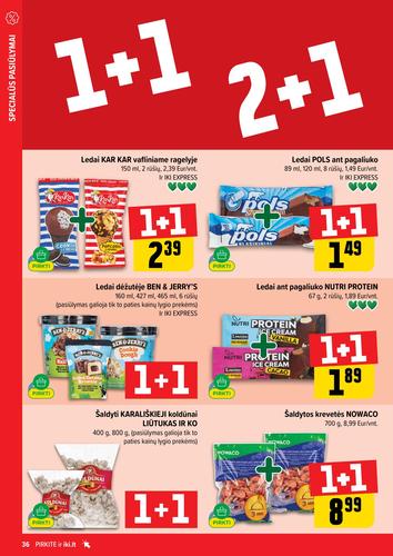 IKI akcijų leidinys "IKI Kaininis leidinys Nr. 37" nuo rugsėjo 8 d.