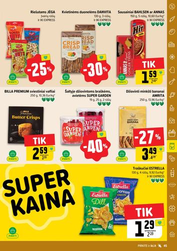 IKI akcijų leidinys "IKI Kaininis leidinys Nr. 37" nuo rugsėjo 8 d.