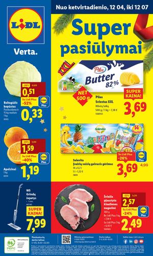 LIDL maisto akcijų leidinys nuo gruodžio 1 d.
