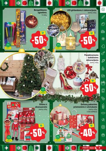 IKI akcijų leidinys Nr. 50 nuo gruodžio 8 d.