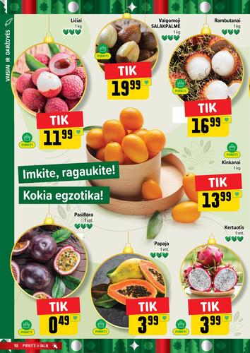 IKI akcijų leidinys Nr. 50 nuo gruodžio 8 d.