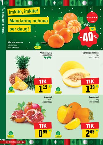 IKI akcijų leidinys Nr. 50 nuo gruodžio 8 d.