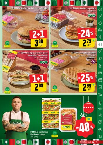 IKI akcijų leidinys Nr. 50 nuo gruodžio 8 d.