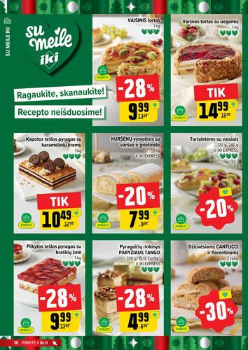 IKI akcijų leidinys Nr. 50 nuo gruodžio 8 d.