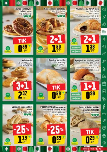 IKI akcijų leidinys Nr. 50 nuo gruodžio 8 d.